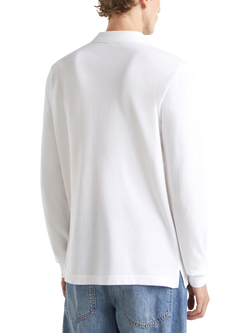 Benetton Cotton Polo Shirt - view 2, White
