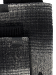 Dune London Oakliy Men's Check Fabric Gloves, Grey