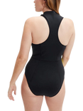 Speedo Sleeveless Thermal Swimsuit, Black