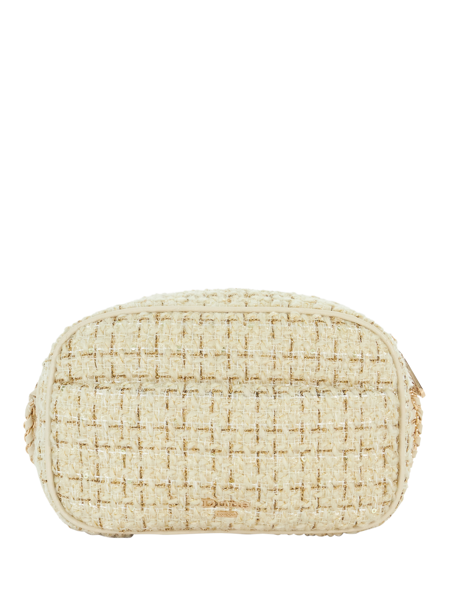 Product image 1 of 5, which shows Dune Premium Collection Chancery Fabric Cross Body Bag, Cream, One Size