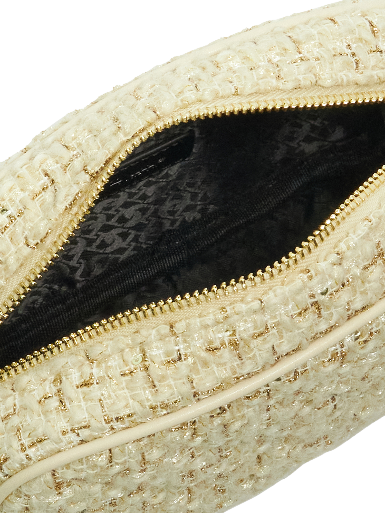 Product image 3 of 5, which shows Dune Premium Collection Chancery Fabric Cross Body Bag, Cream, One Size