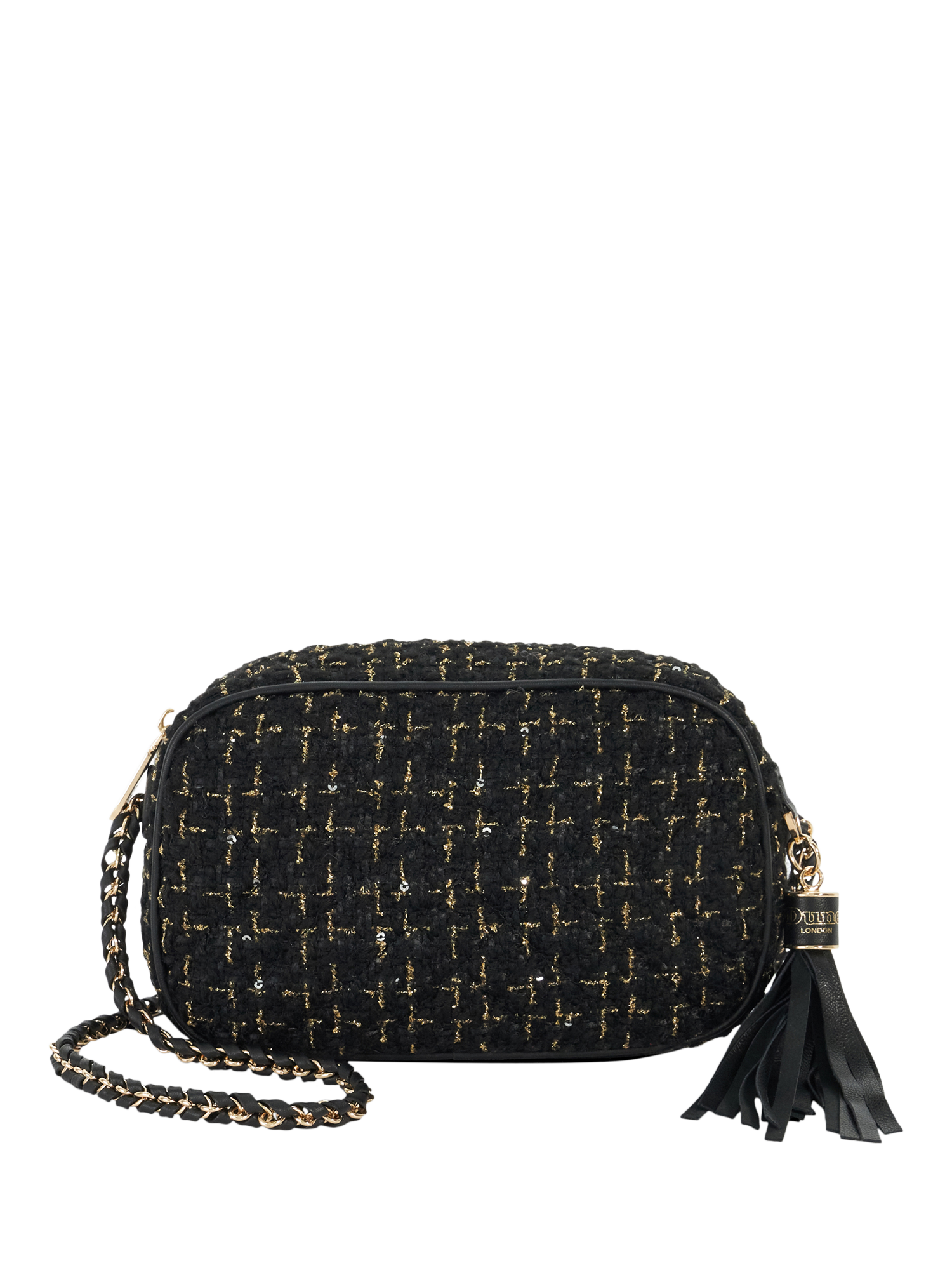 Black fabric purse deals