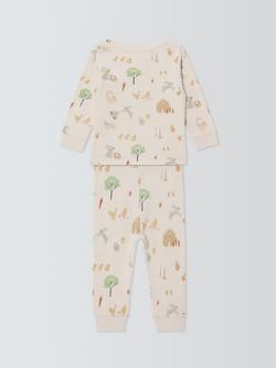 John Lewis Baby Easter Pyjamas, Multi - view 2, Multi