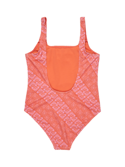 Roxy Kids' Heart 'N Soul Swimsuit, Emberglow - view 2, Emberglow