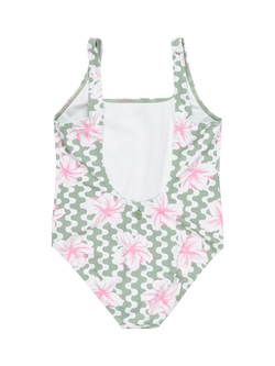 Roxy Kids' Swimsuit, Basil Party Waves - view 2, Basil Party Waves