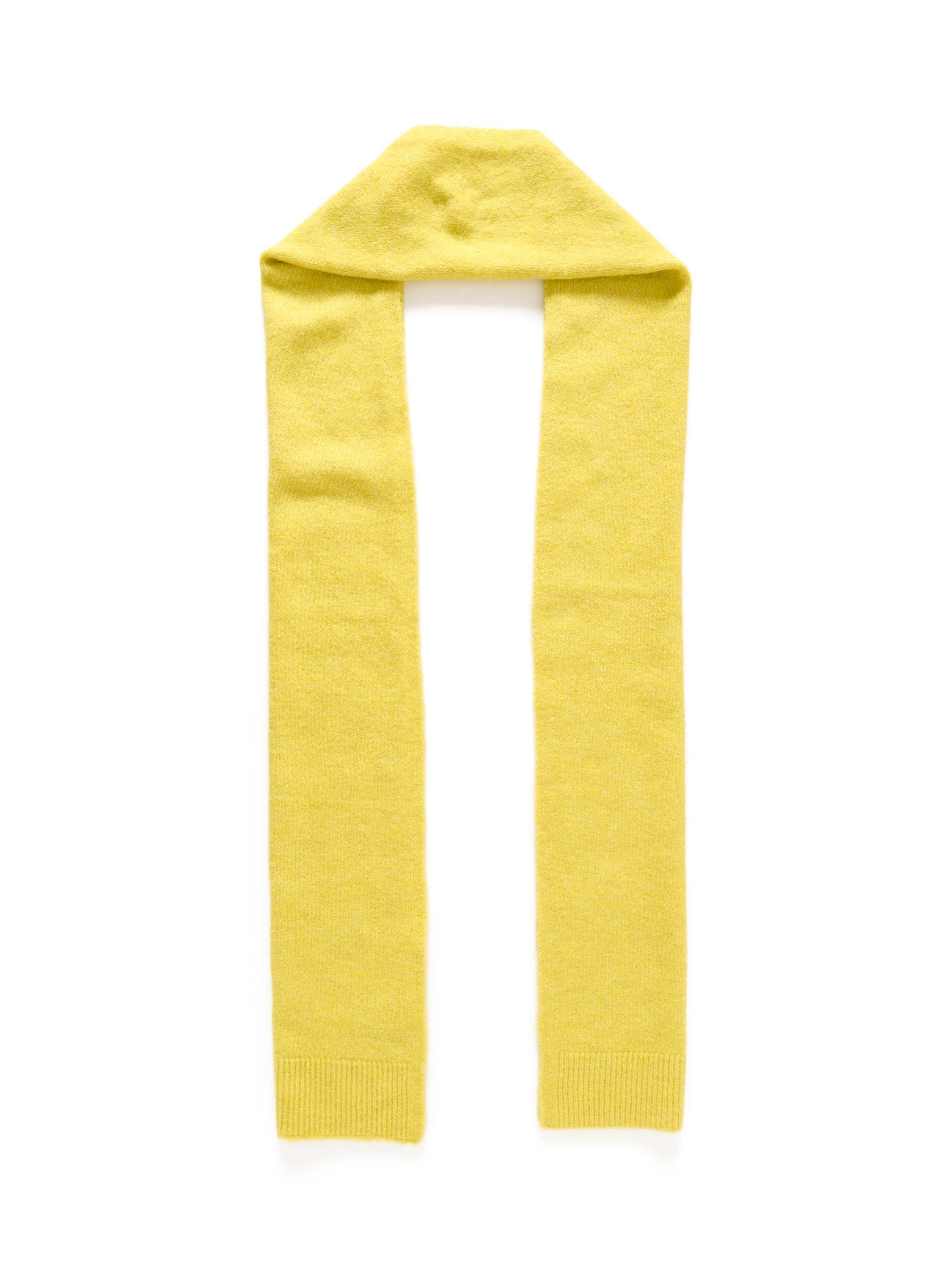 Product image 2 of 4, which shows Saint Tropez Garbie Wool Blend Scarf, Celery, One Size