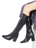 Jones Bootmaker Cagliari Extra Slim Calf Fit Knee High Leather Boots
