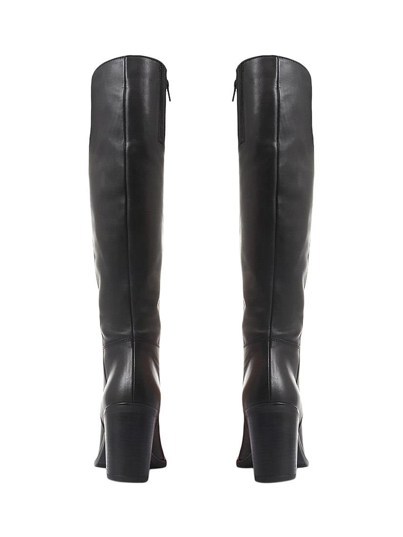 Black boots slim calf best sale