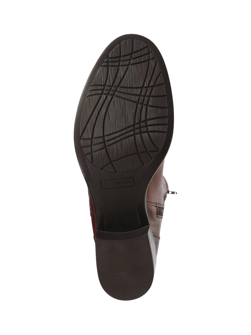 Product image 4 of 5, which shows Jones Bootmaker Rachel Slim Calf Fit Leather Riding Boots, Tan, 3