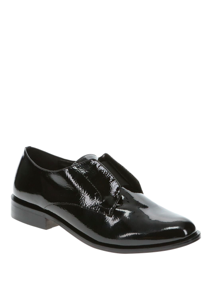 Jones Bootmaker Osterley Patent Leather Pumps, Black - view 2, Black