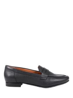 Jones Bootmaker Synara Leather Loafers, Black