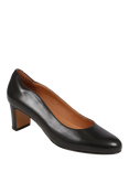 Jones Bootmaker Zoey Wide Fit Leather Heeled Courts