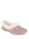 Jones Bootmaker Cariana Faux Fur Slippers, Pink