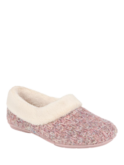 Jones Bootmaker Cariana Faux Fur Slippers - view 2, Pink