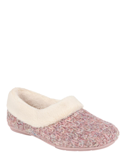 Jones Bootmaker Cariana Faux Fur Slippers - view 2, Pink