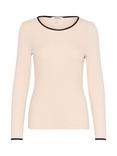 Soaked In Luxury Naida Long Sleeve Top, Sandshell