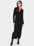 Saint Tropez Goda Rib Knit Shirt Dress