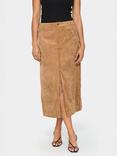 Saint Tropez Gabbor Midi Skirt, Brown