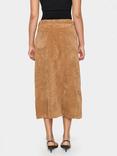 Saint Tropez Gabbor Midi Skirt, Brown