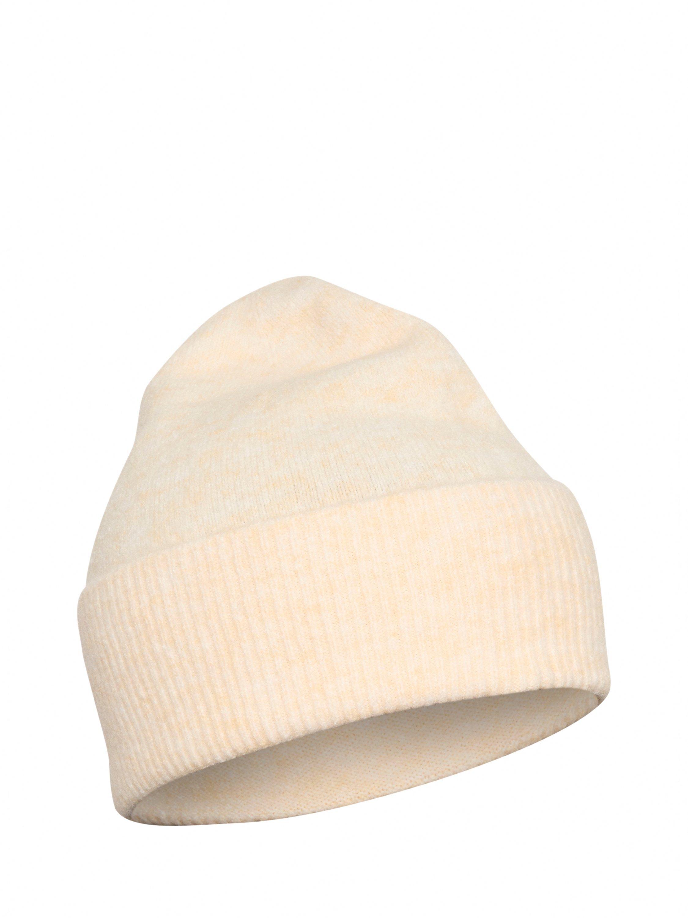 Product image 3 of 4, which shows Saint Tropez Garbie Beanie, Cream, One Size