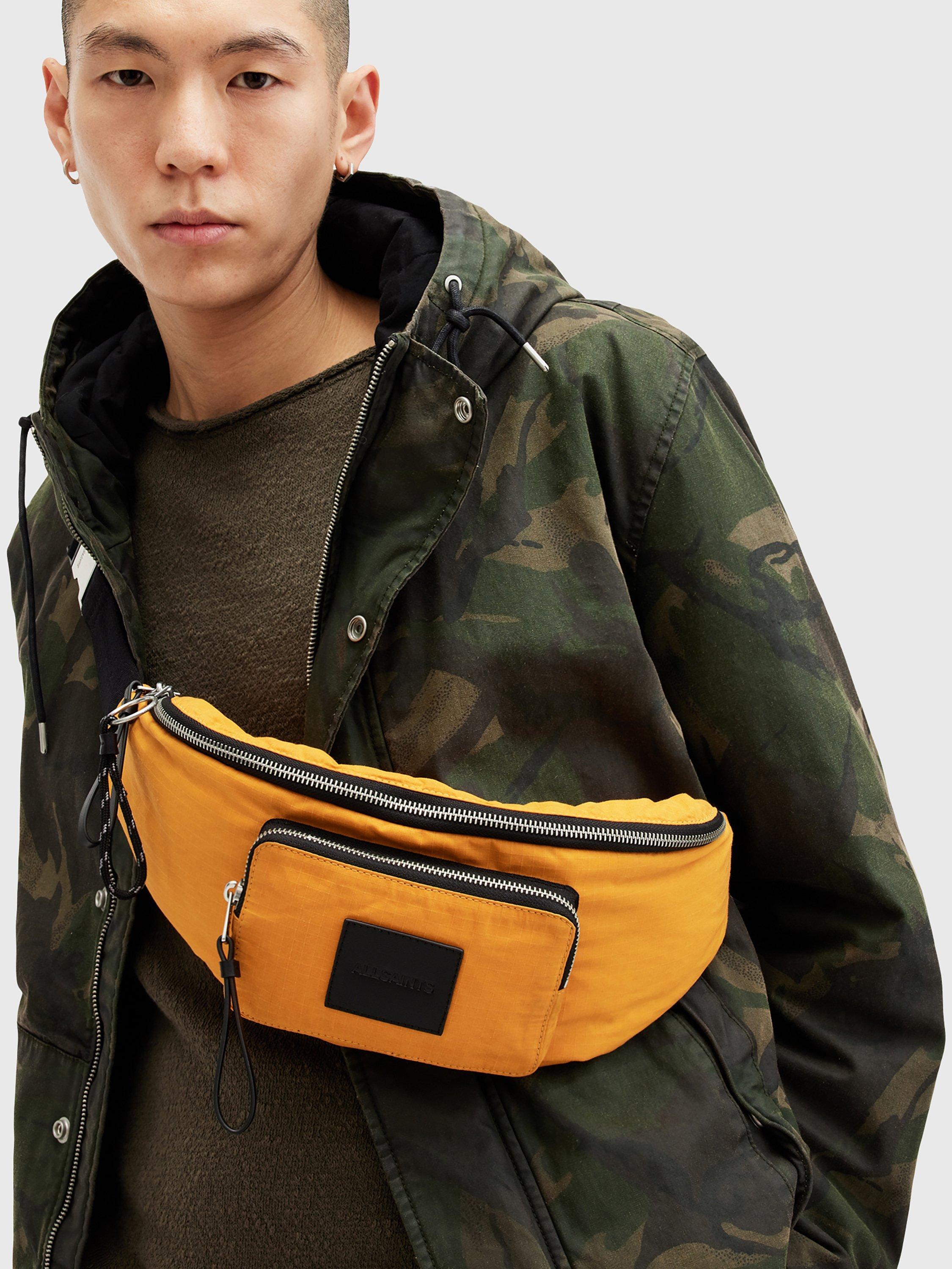 Product image 2 of 7, which shows AllSaints Nylon Bumbag