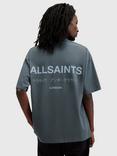 AllSaints Underground T-Shirt, Blue Mid