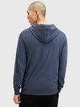 AllSaints Brace Over the Head Hoodie, Blue Mid