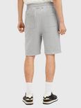 AllSaints Underground Relaxed Fit Sweat Shorts, Grey Marl