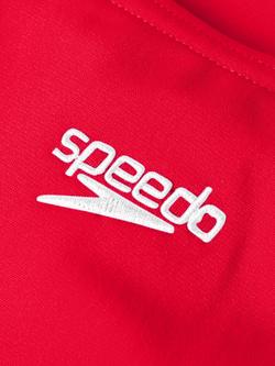 Speedo Kids' Endurance+ Medalist Swimsuit, Fed Red - view 2, Fed Red