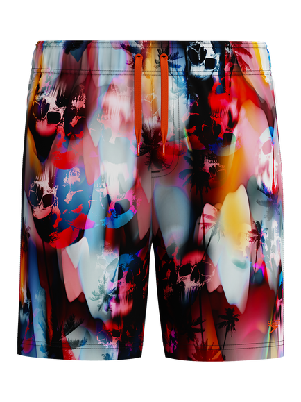 Speedo Kids' 15" Printed Watershorts, Red Ginger, Red Ginger
