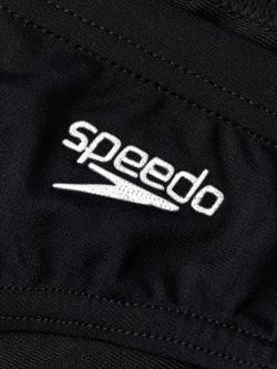 Speedo Kids' Endurance+ Briefs, Black/White - view 2, Black/White