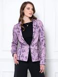 HotSquash Piping Detail Jacket, Lavender Phoenix