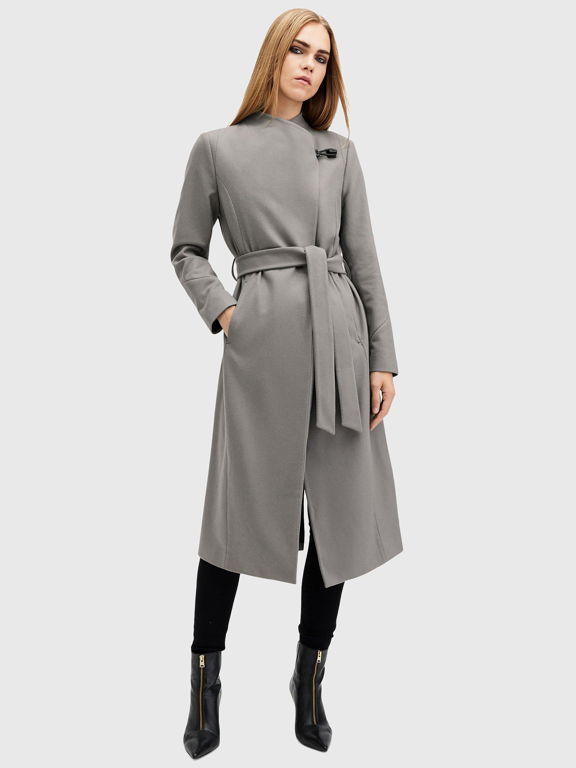 Only riley wool blend wrap coat outlet