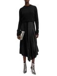 AllSaints Jax Wool Blend Dress, Black