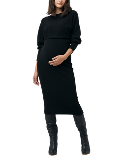 Ripe Sloane Knit Maternity Dress, Black - view 2, Black