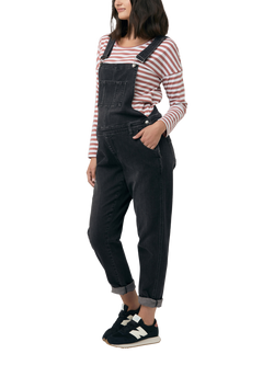 Ripe Denim Maternity Dungarees - view 2, Black