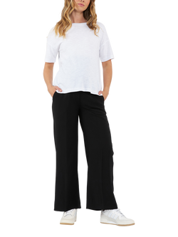 Ripe Alexa Wide Leg Maternity Trousers, Black - view 2, Black