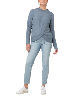 Ripe Denim Maternity Joggers, Light Blue, Light Blue