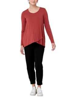 Ripe Super Soft Scuba Maternity Joggers, Black, Black