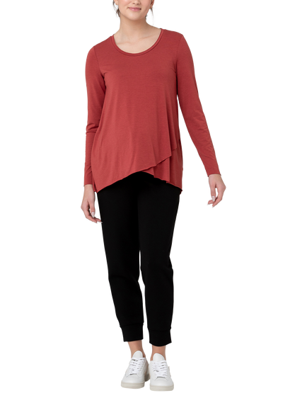 Ripe Super Soft Scuba Maternity Joggers, Black, Black