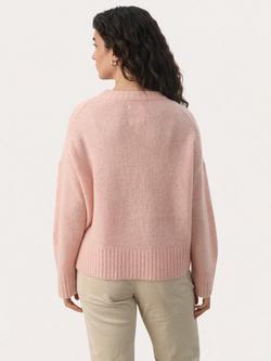Part Two Lulya Wool Blend Jumper - view 2, Blush Pink