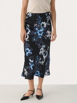 Part Two Laurina Abstract Floral Skirt, Multi, Multi