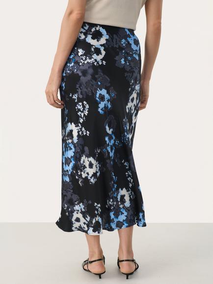 Part Two Laurina Abstract Floral Skirt, Multi - view 2, Multi