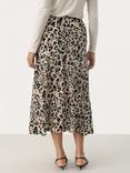 Part Two Rin Animal Print Skirt, Multi