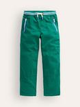 Mini Boden Kids' Adventure Cosy Trousers, Jewel Green