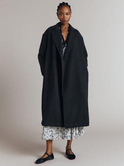 Ghost Abby Wool Blend Coat, Charcoal, Charcoal