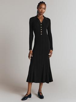 Ghost Fern Knit Dress - view 2, Black