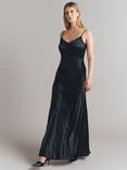 Ghost Winnie Satin Maxi Slip Dress