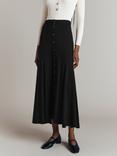 Ghost Emmie Button Skirt, Black