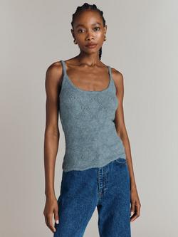 Ghost Norah Knit Camisole Top, Aqua